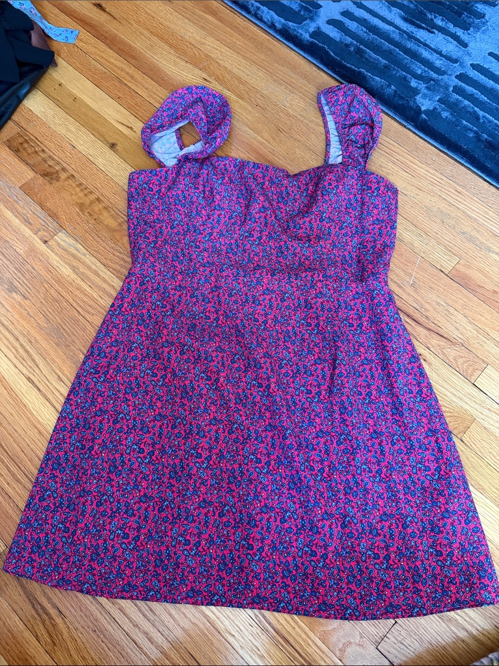 French Connection Pink Floral Mini Dress